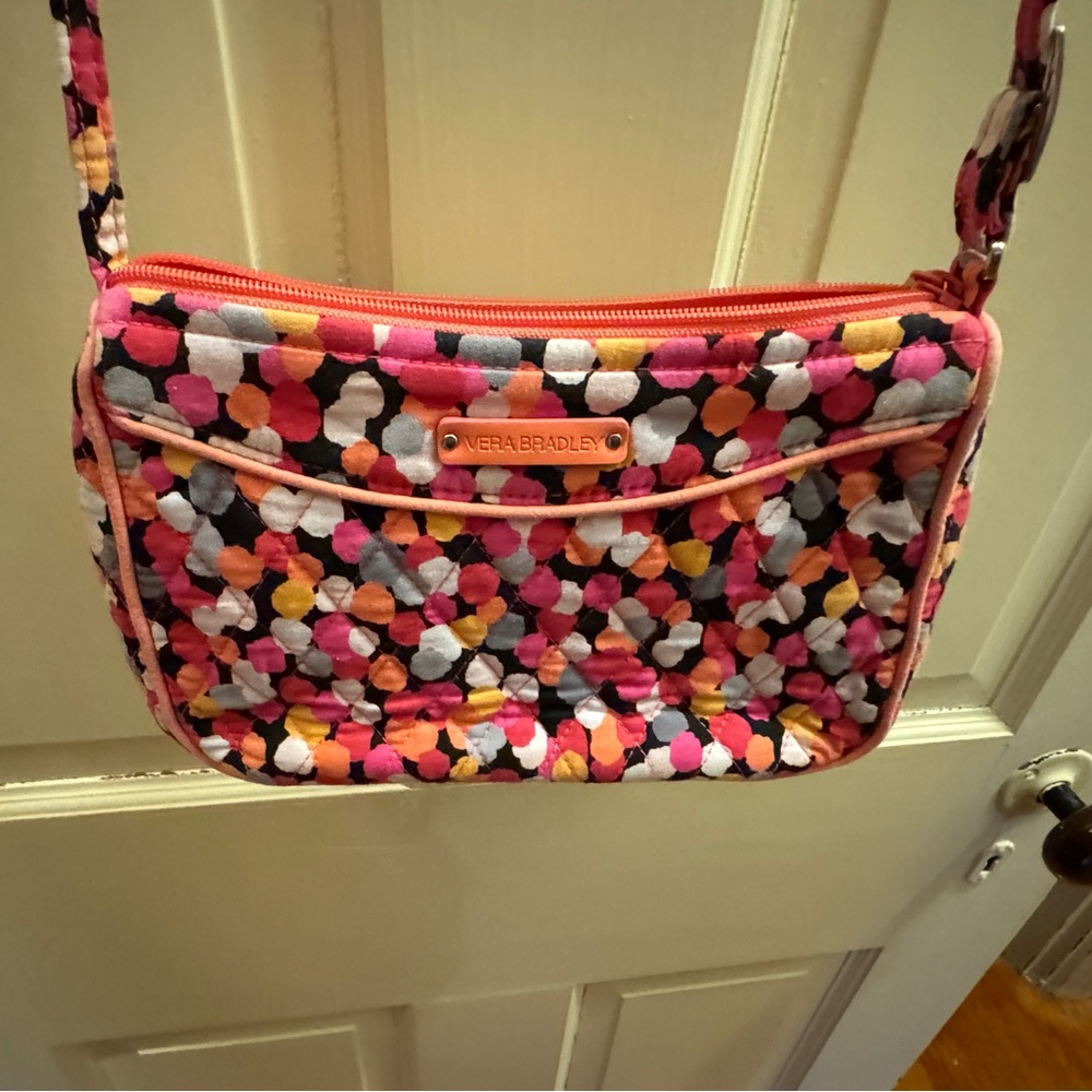 Vera Bradley “Pixie Confetti” Little Crossbody (Retired)